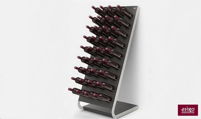 Esigo 4 Tech wooden wine rack