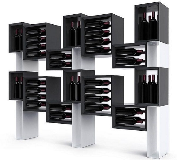 Esigo 5 Floor wooden wine rack