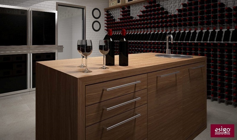 Esigo wine cellar design
