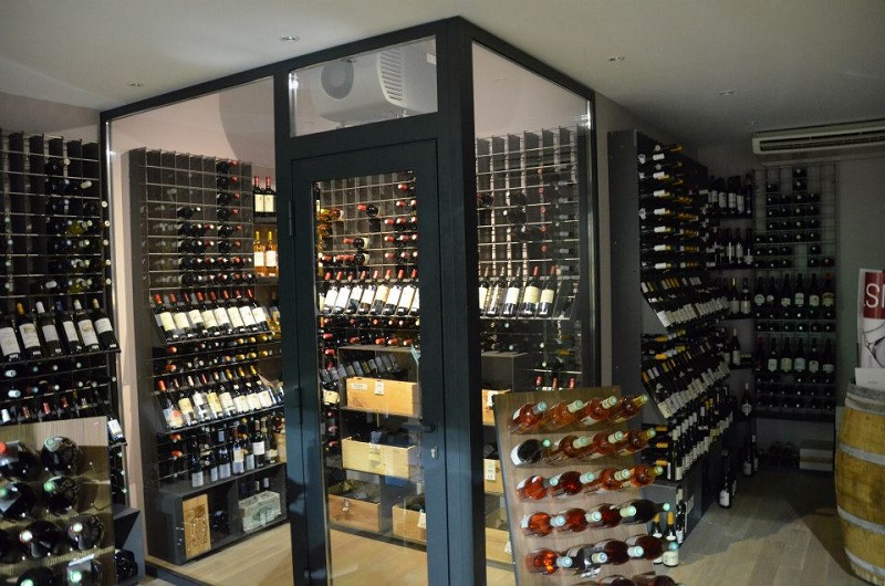 Esigo refrigerated wine room