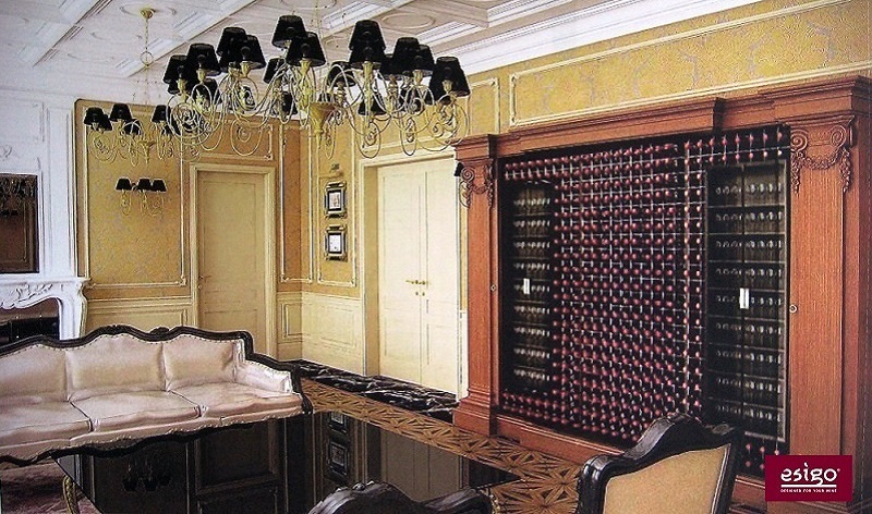 Esigo wine cabinet for living-room