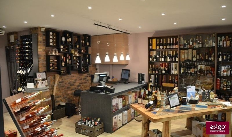 Esigo modern wine shop furniture