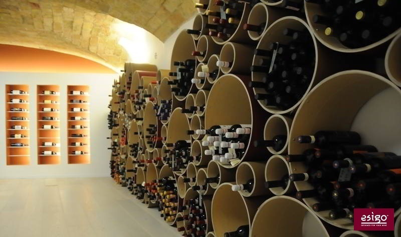 Esigo 8 modern design wine rack