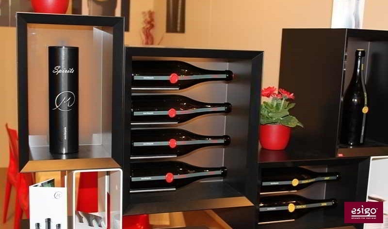Esigo 5 Floor wine rack system