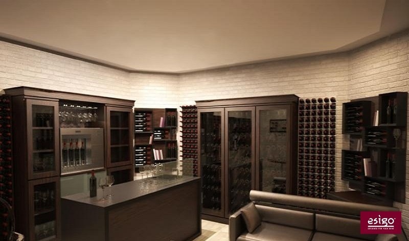 Esigo wine room furniture
