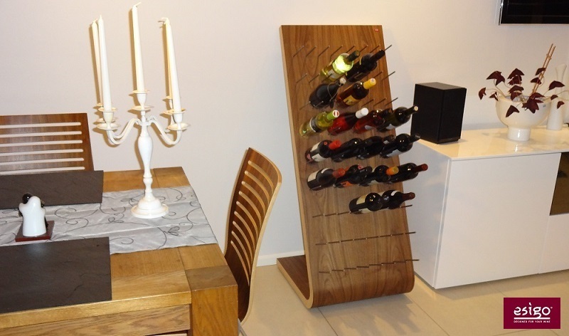Esigo 4 contemporary design wine rack
