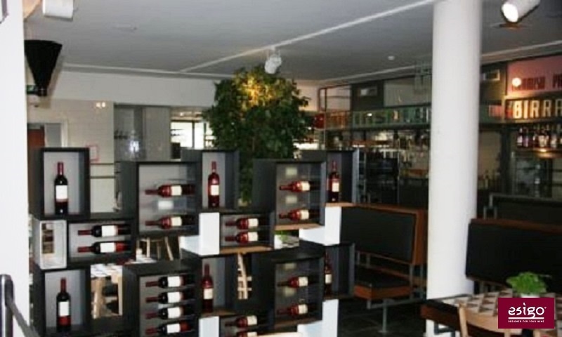 Esigo 5 Floor contemporary design wine rack