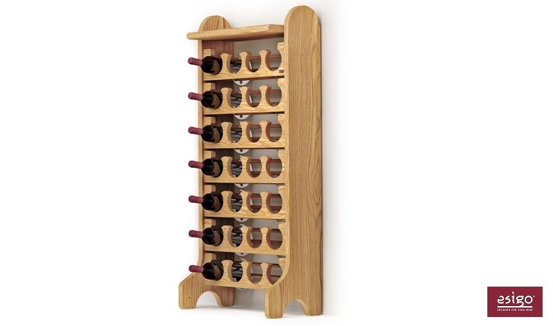 Esigo 2 Classic wall mount wine rack